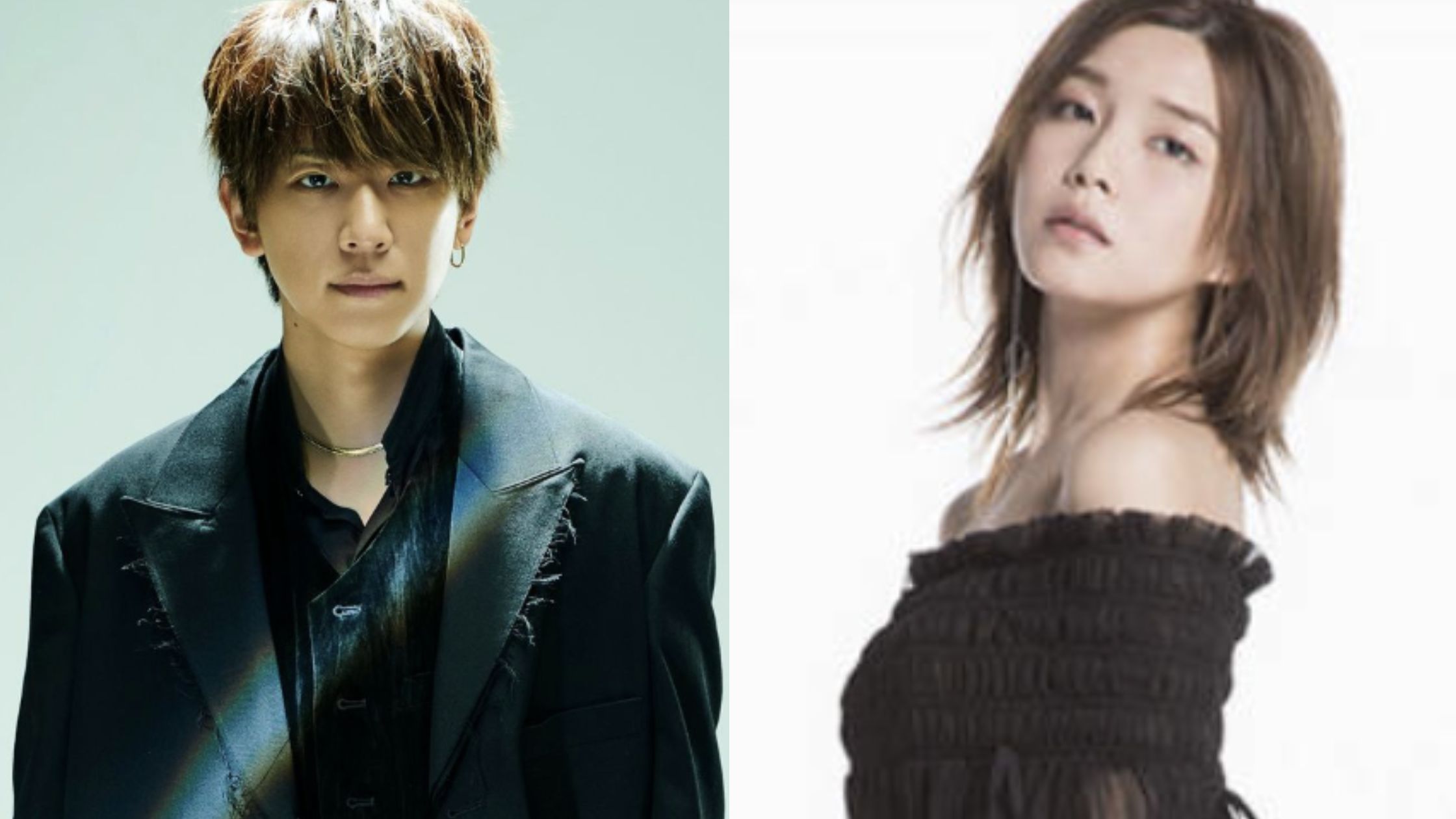 小山慶一郎と宇野実彩子のツーショット画像