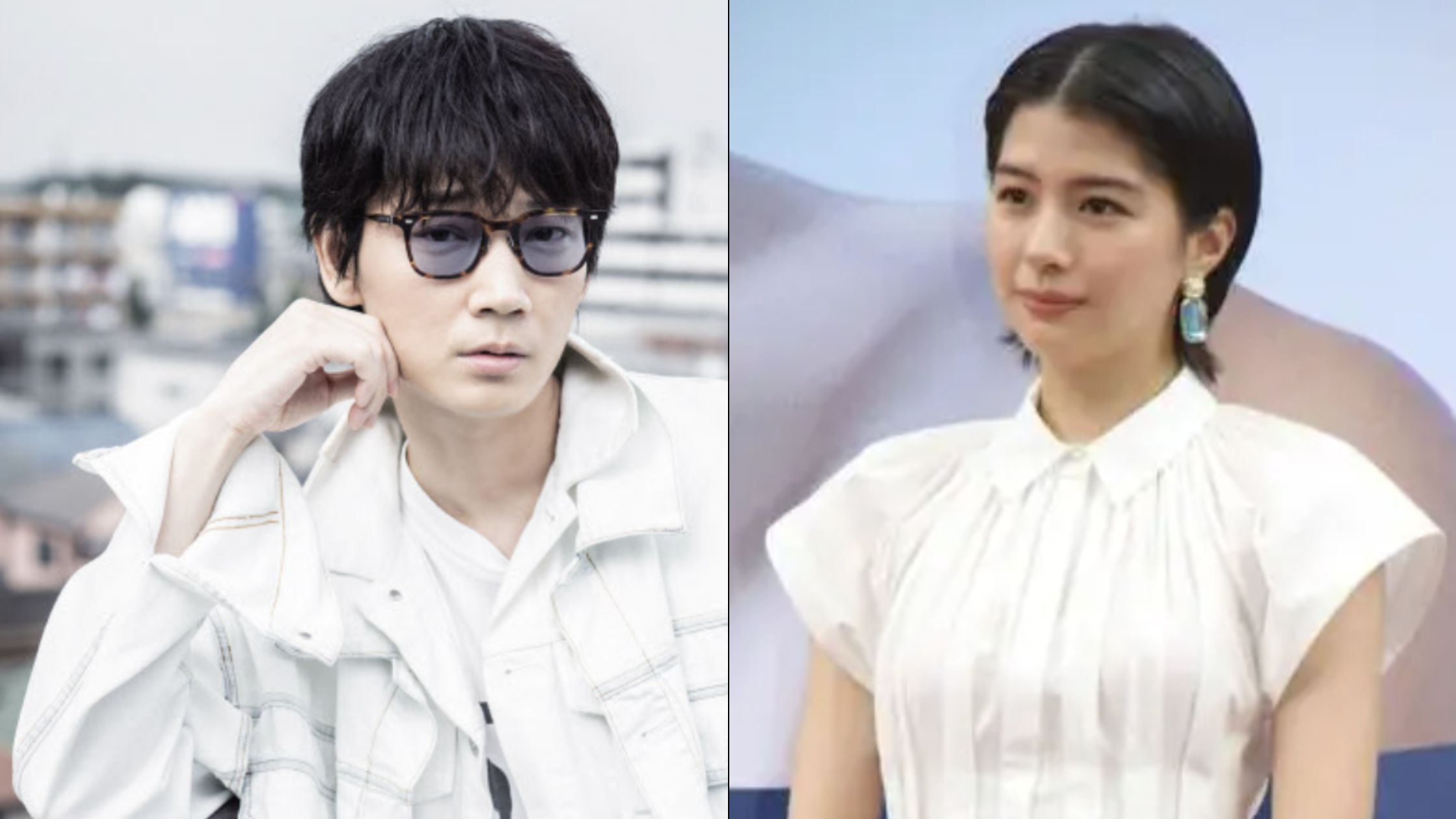 綾野剛と妻佐久間由衣のツーショット画像