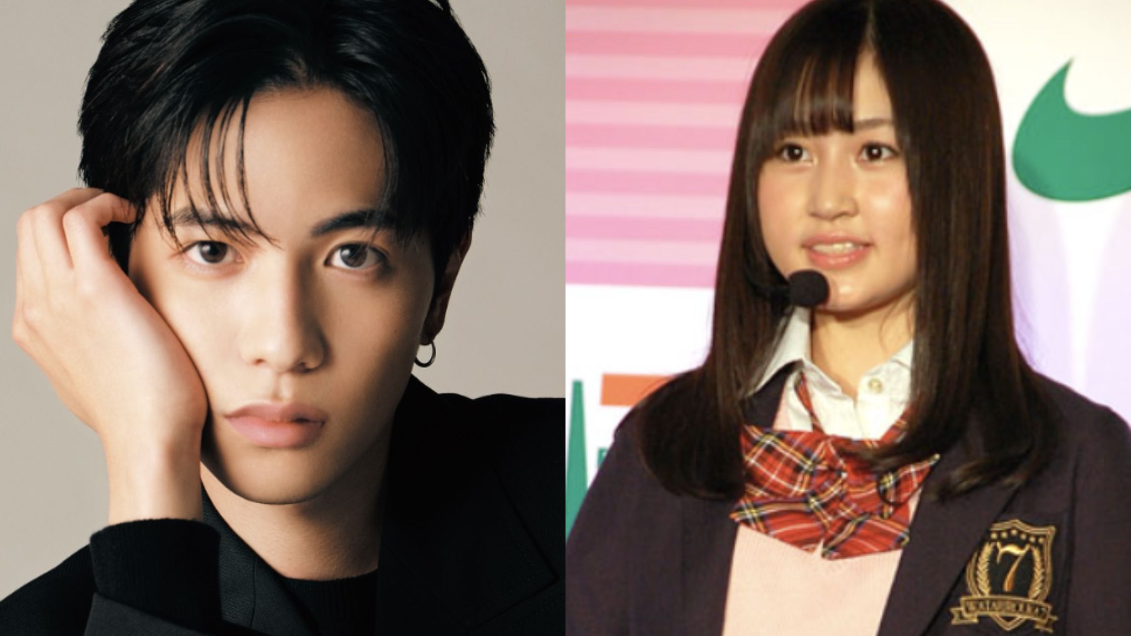 志尊淳と小森美果のツーショット画像