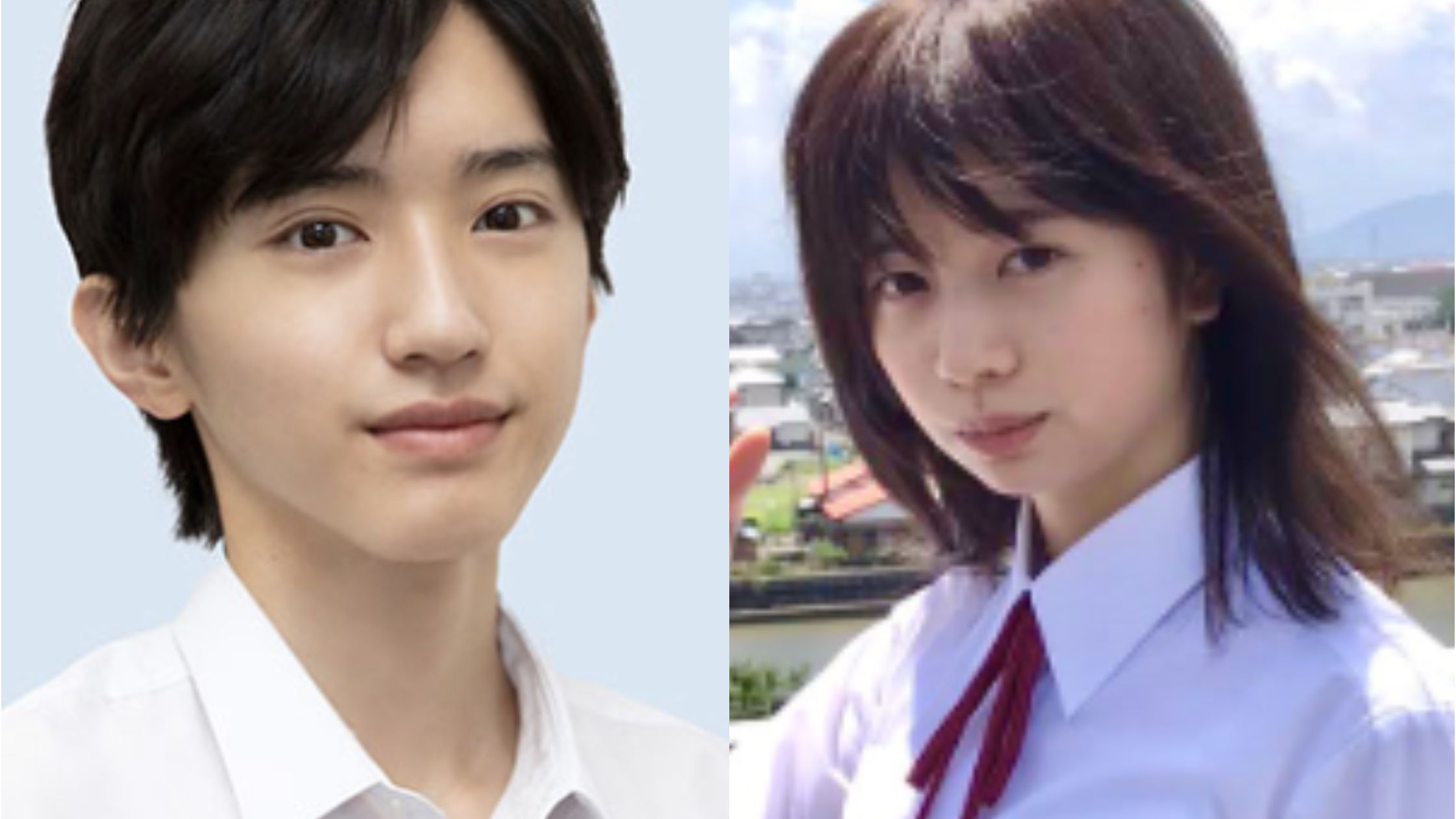 道枝駿佑と桜田ひよりのツーショット画像
