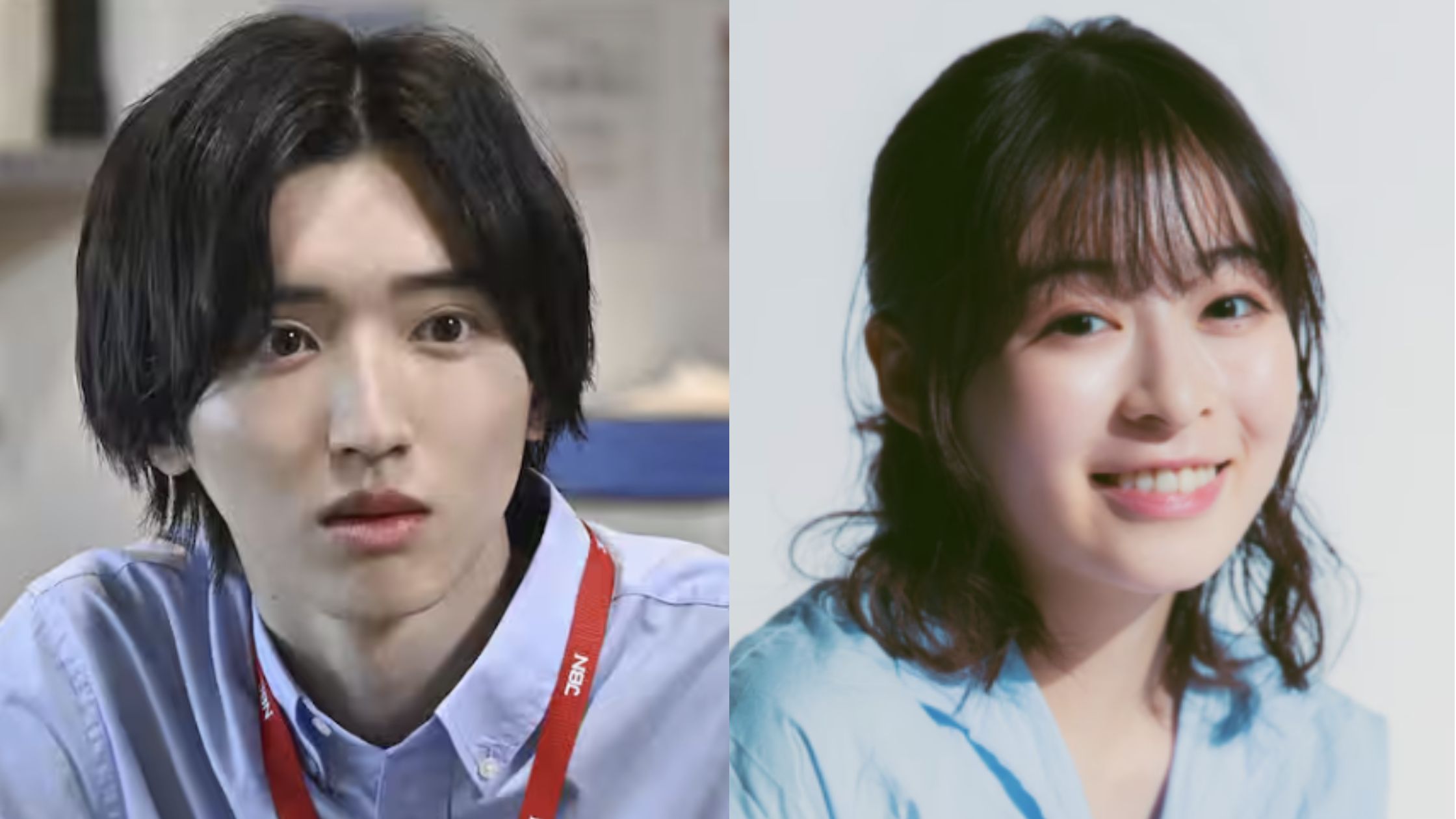 道枝駿佑と森七菜のツーショット画像