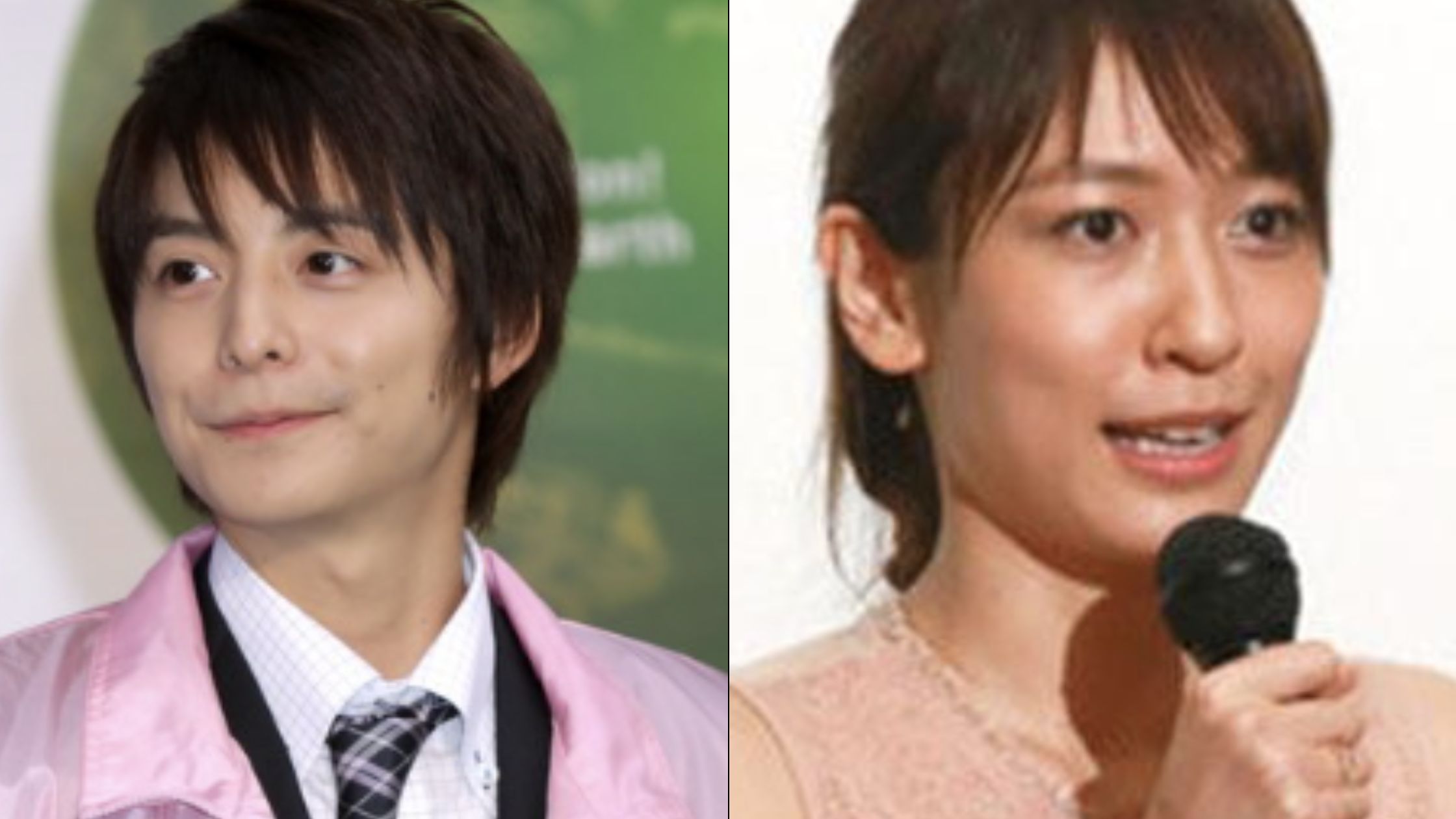 小池徹平と永夏子のツーショット画像