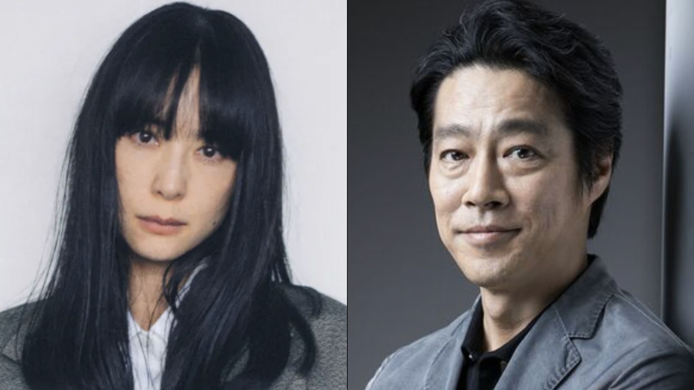 深津絵里と堤真一のツーショット画像