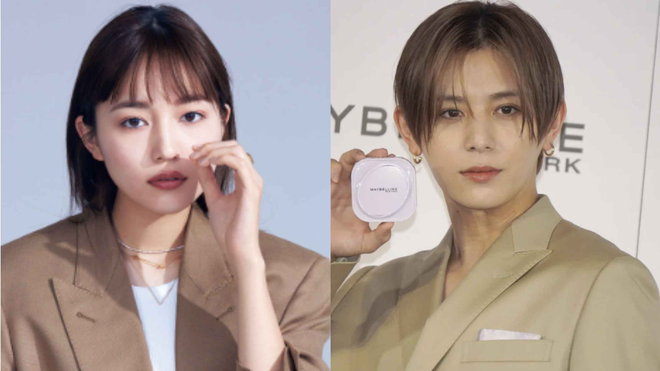 川口春奈と山田涼介のツーショット画像