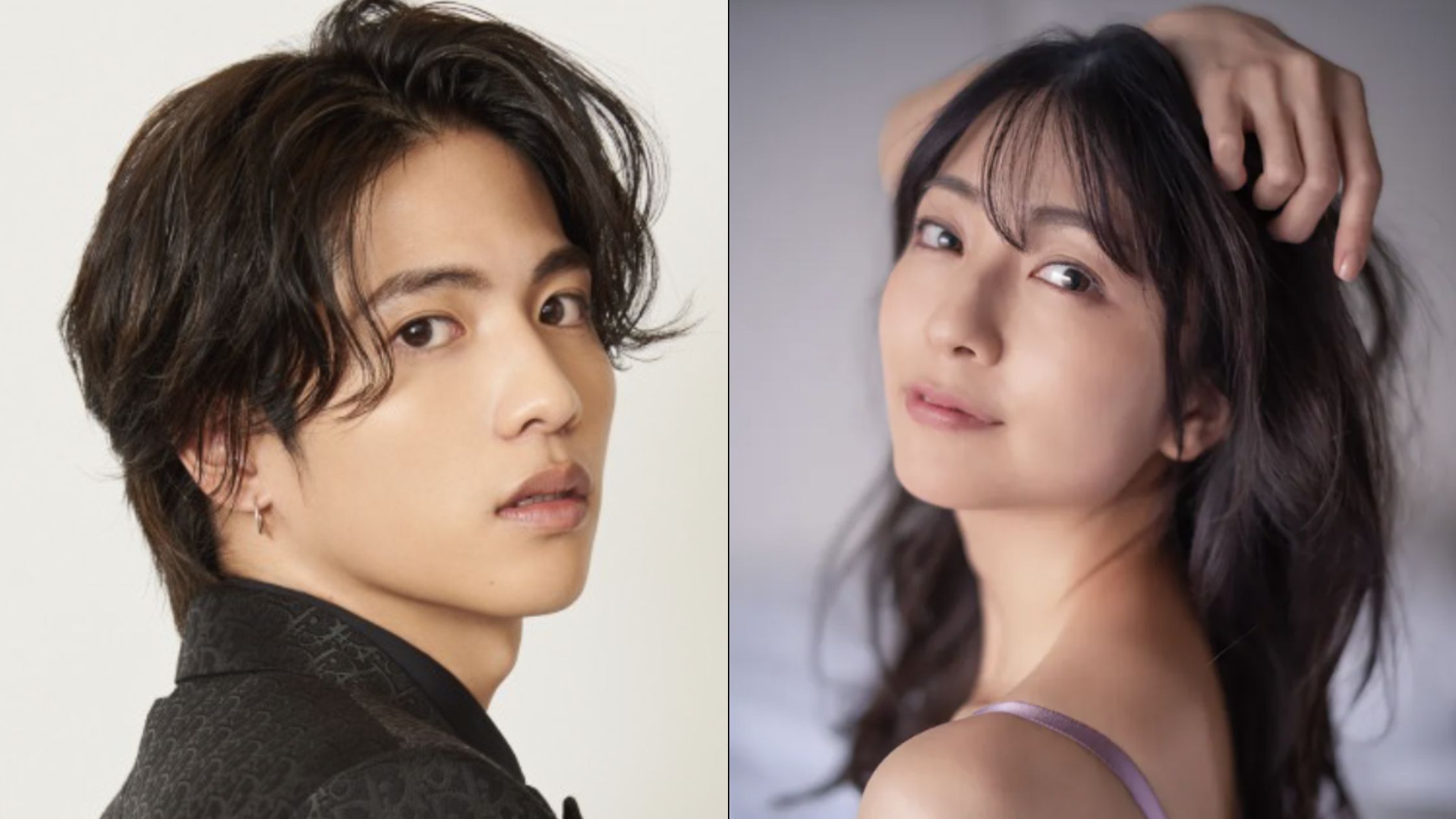 志尊淳と小島梨里杏のツーショット画像