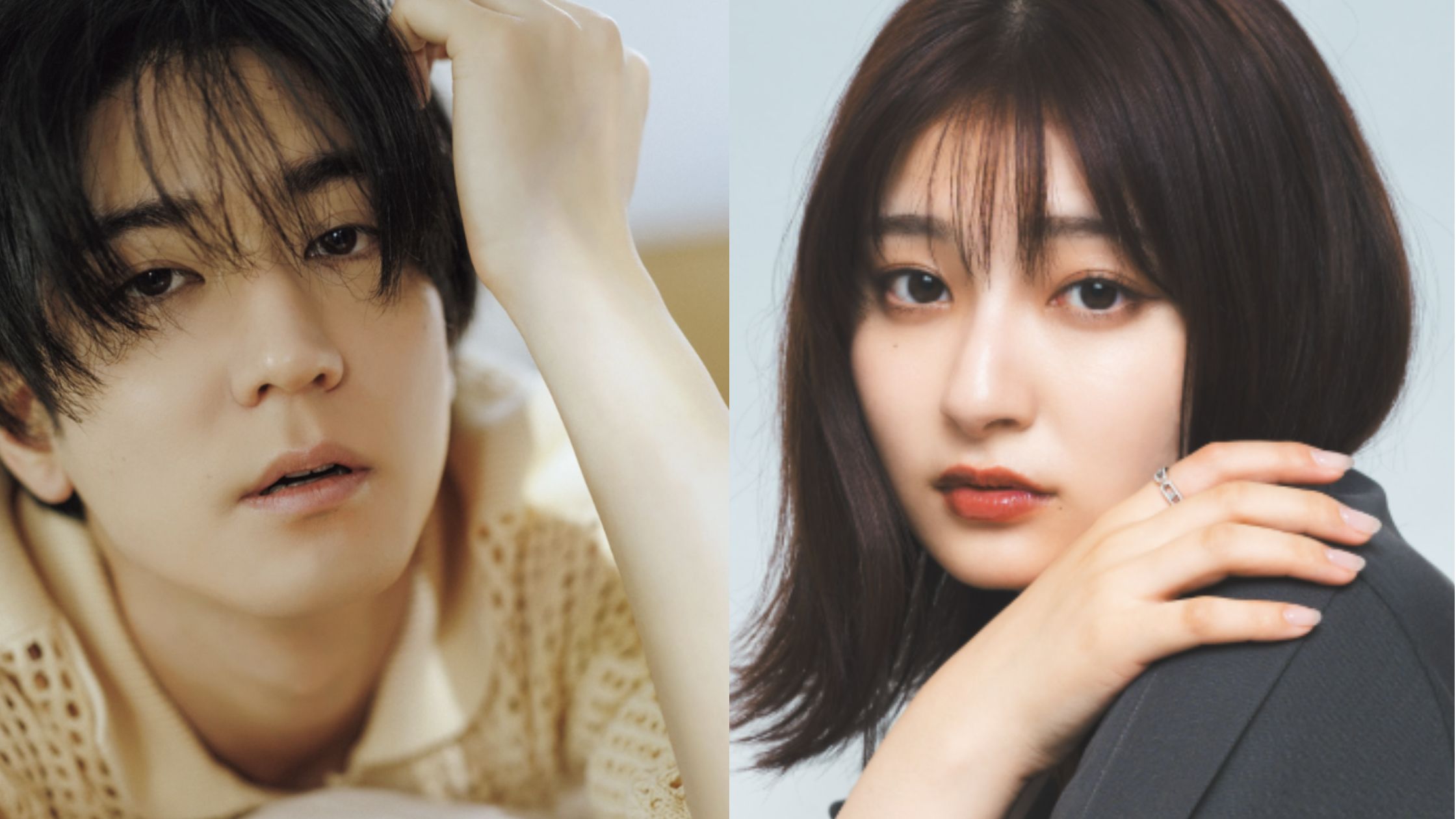 中島裕翔と吉川愛のツーショット画像