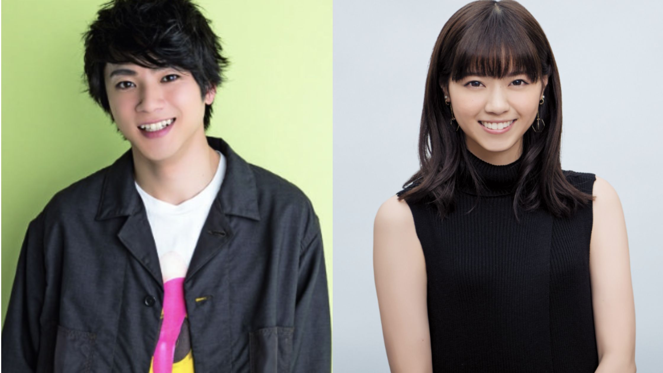 山田裕貴と西野七瀬のツーショット画像