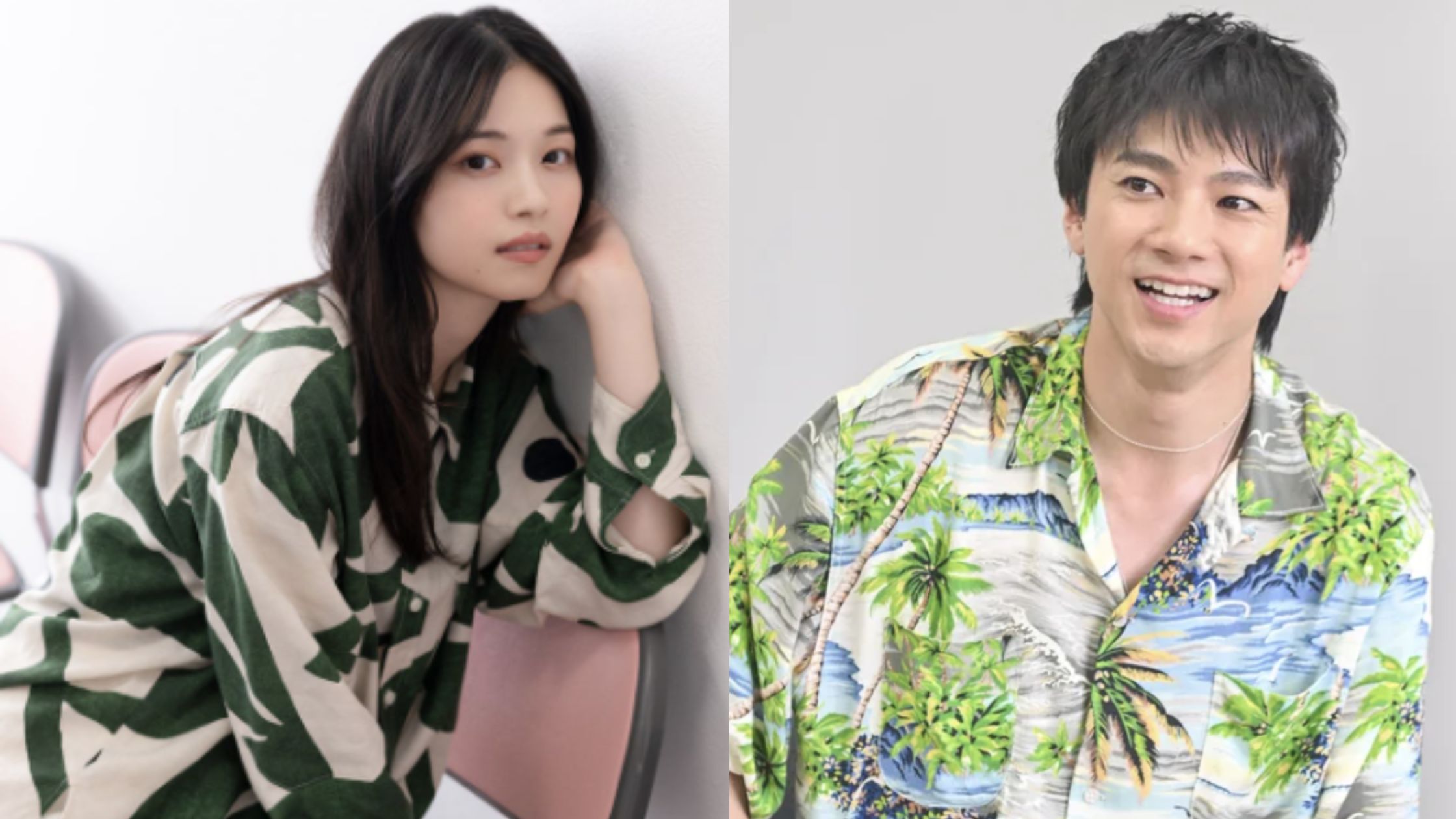 西野七瀬と山田裕貴のツーショット画像