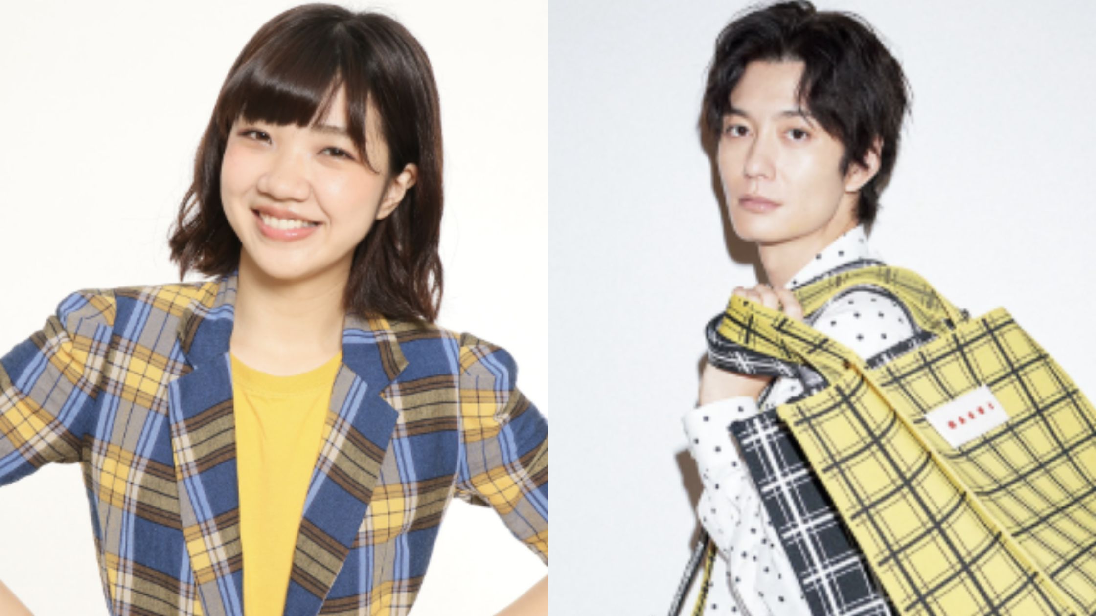 福田麻貴と岡田将生のツーショット画像