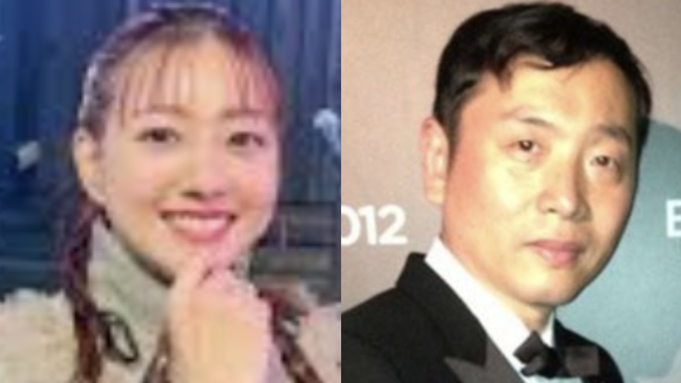 伊藤千晃と恵藤憲二のツーショット画像