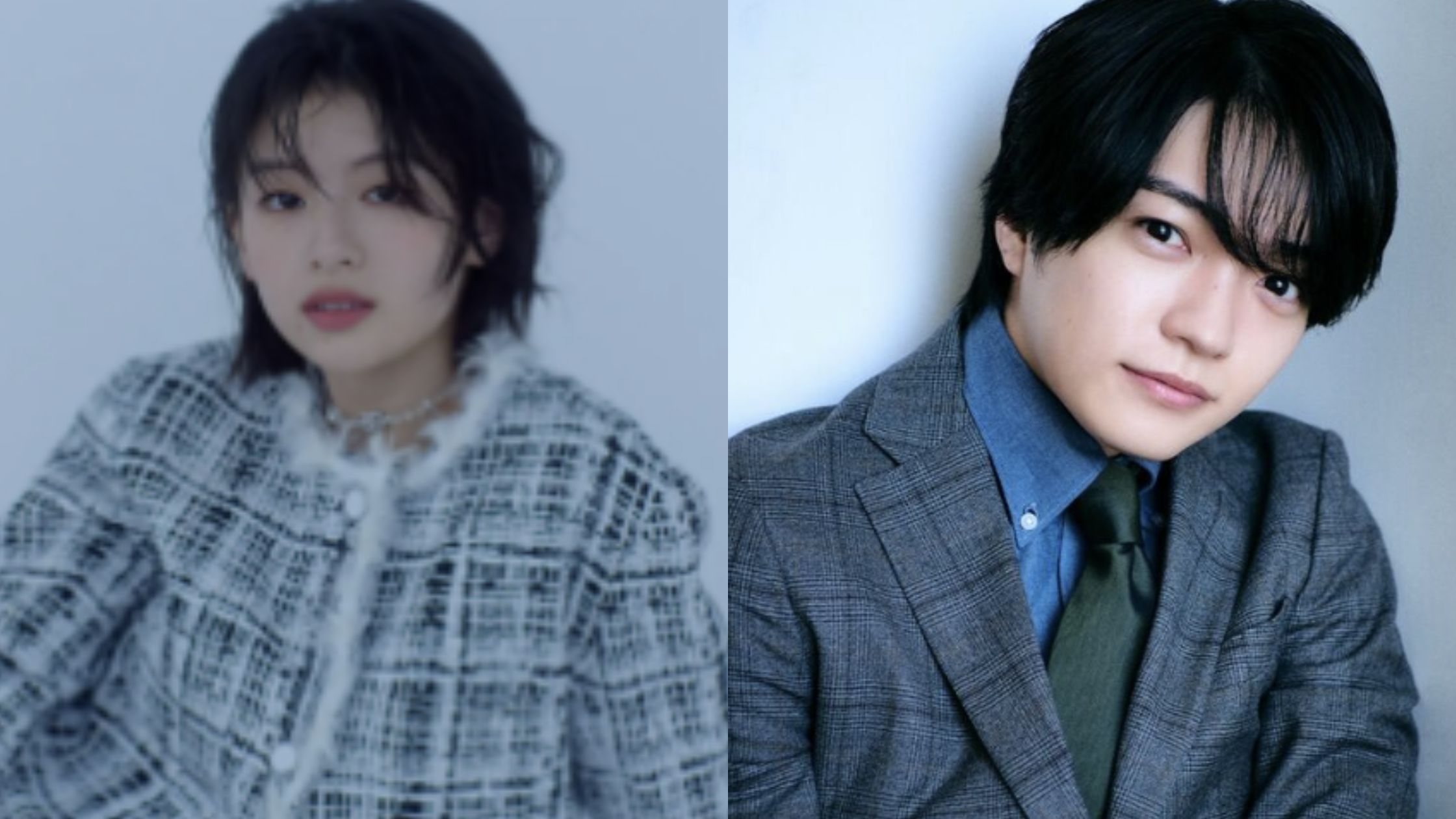 出口夏希と西畑大吾のツーショット画像