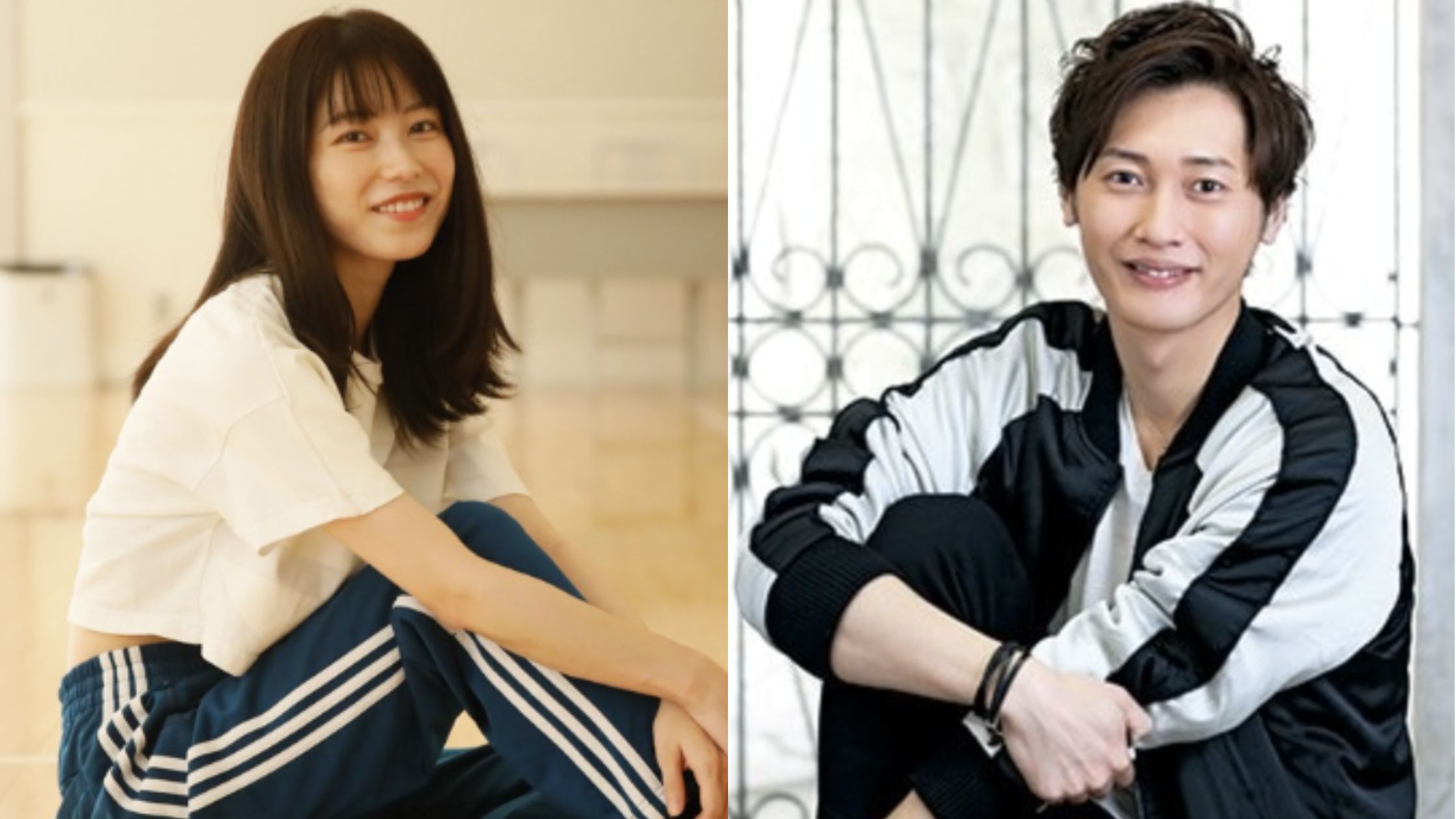 横山由依と後上翔太のツーショット画像