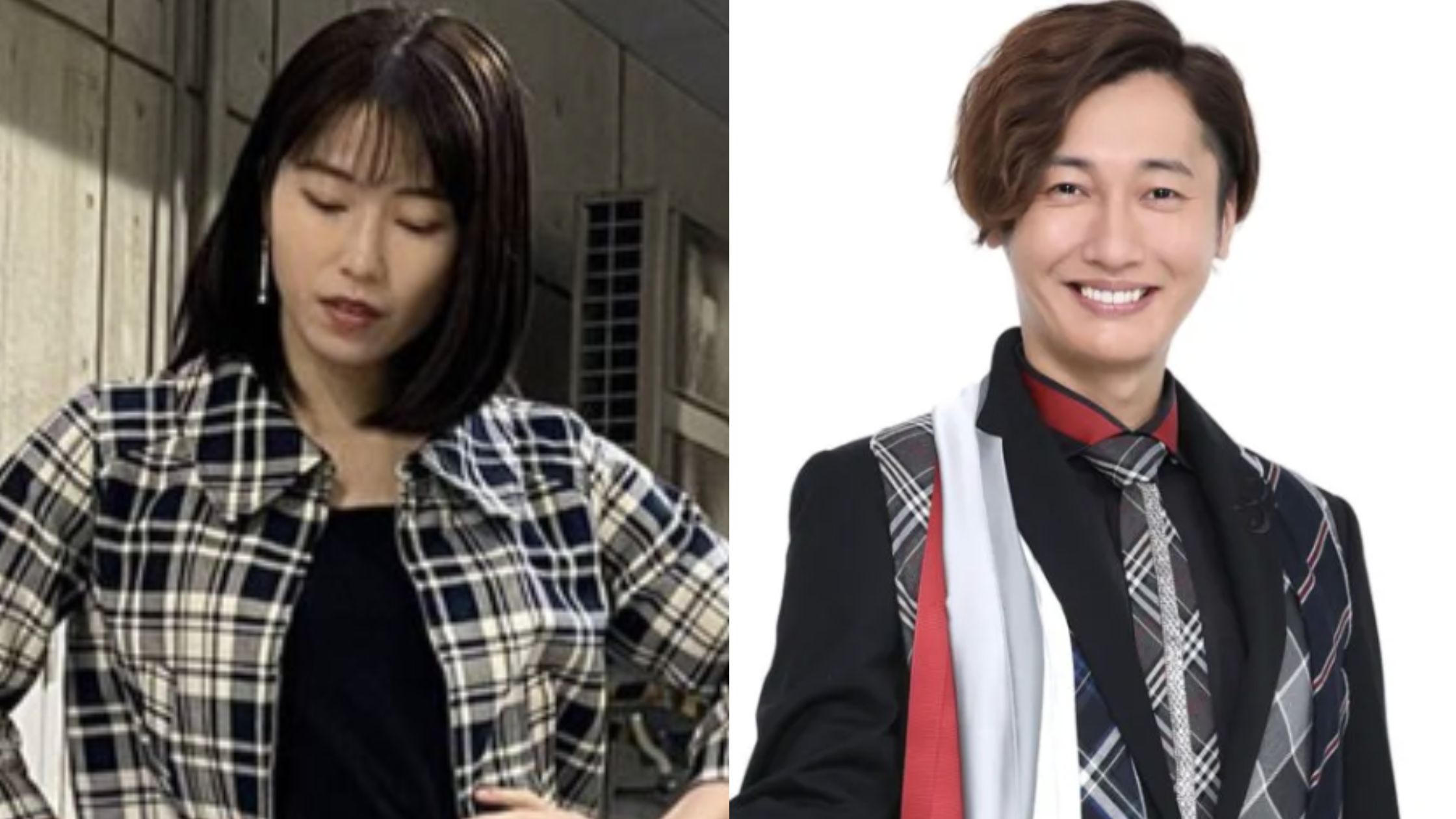 横山由依と後上翔太のツーショット画像