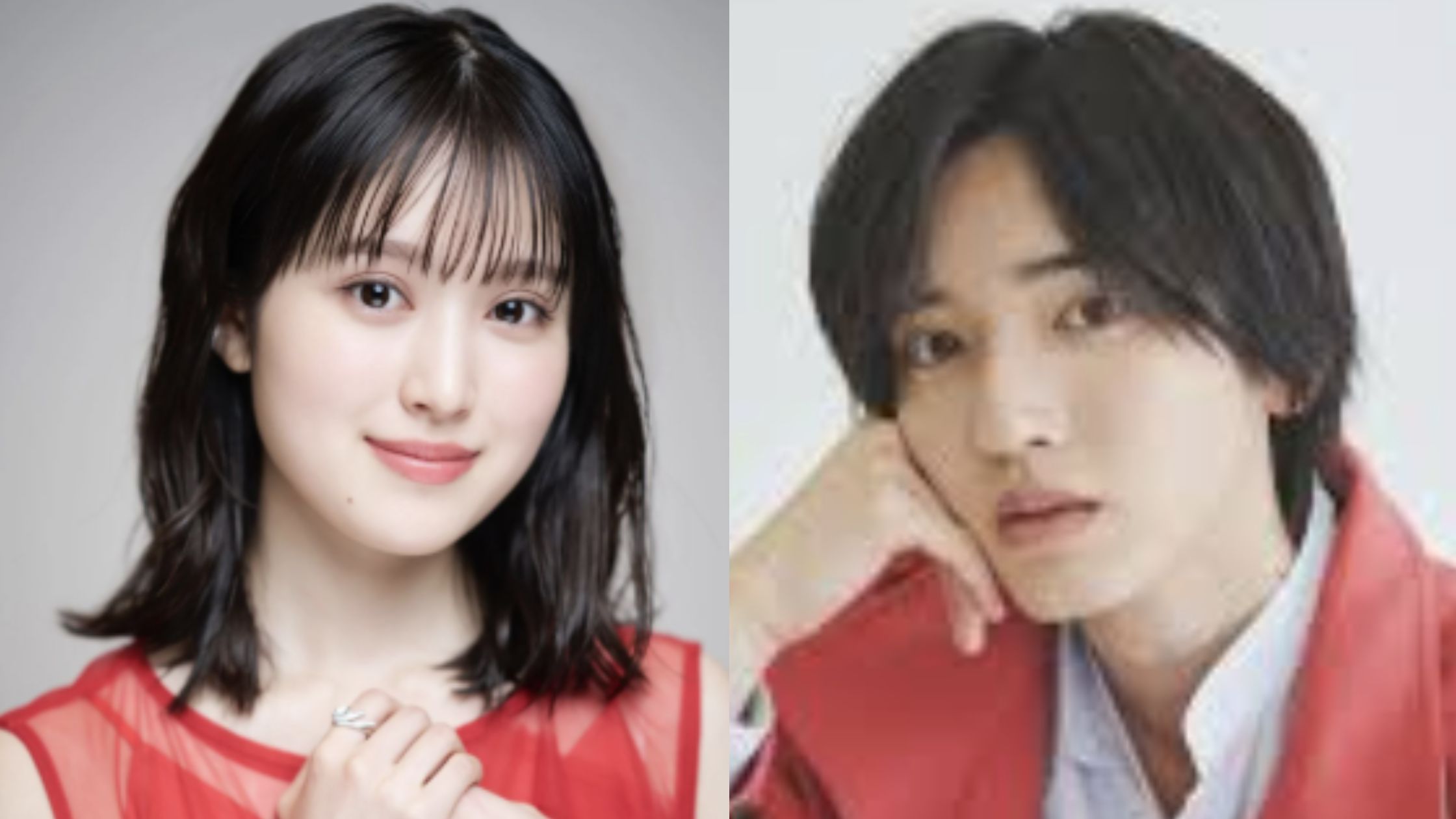 福本莉子と道枝駿佑のツーショット画像