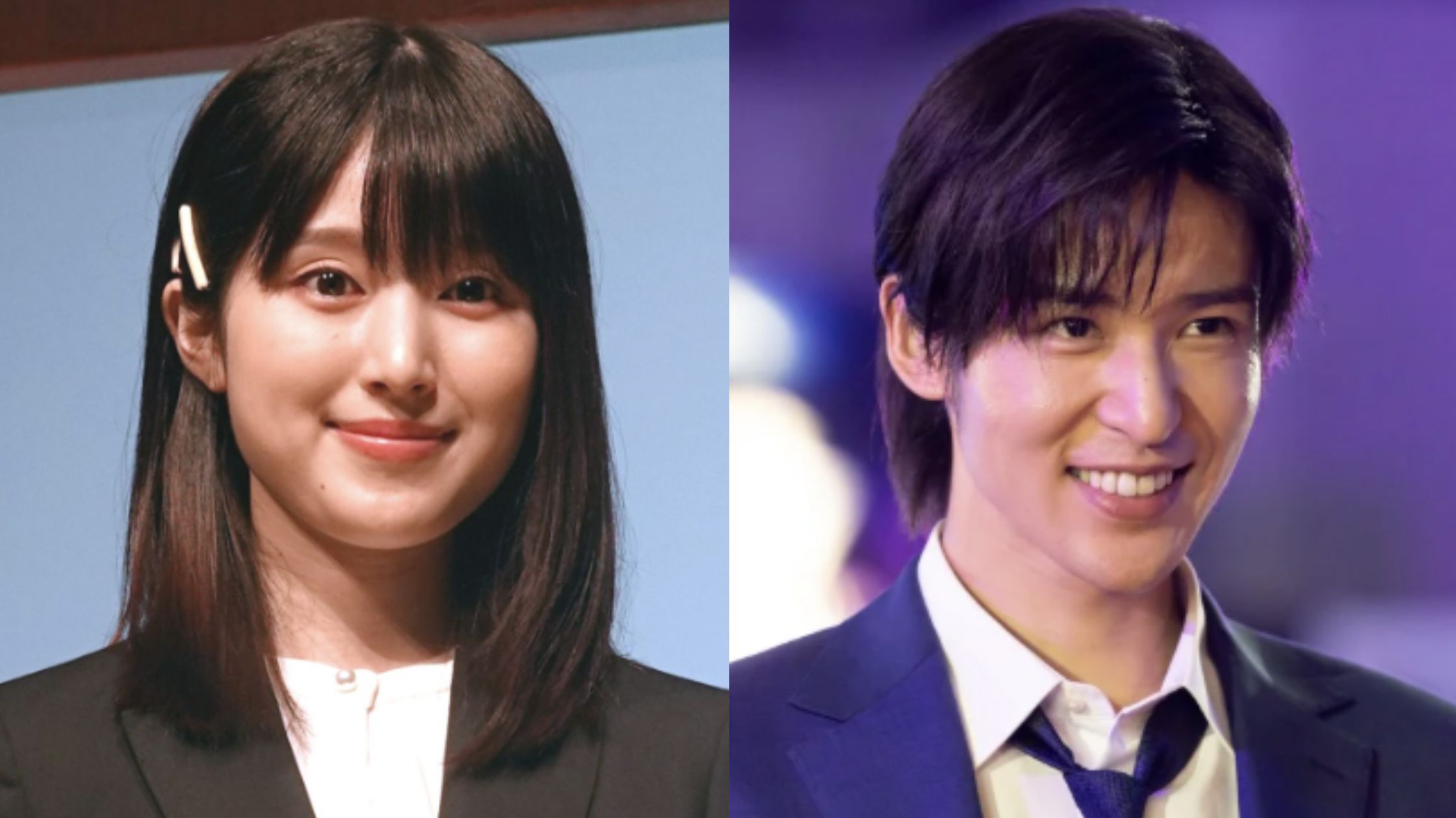 福本莉子と目黒蓮のツーショット画像