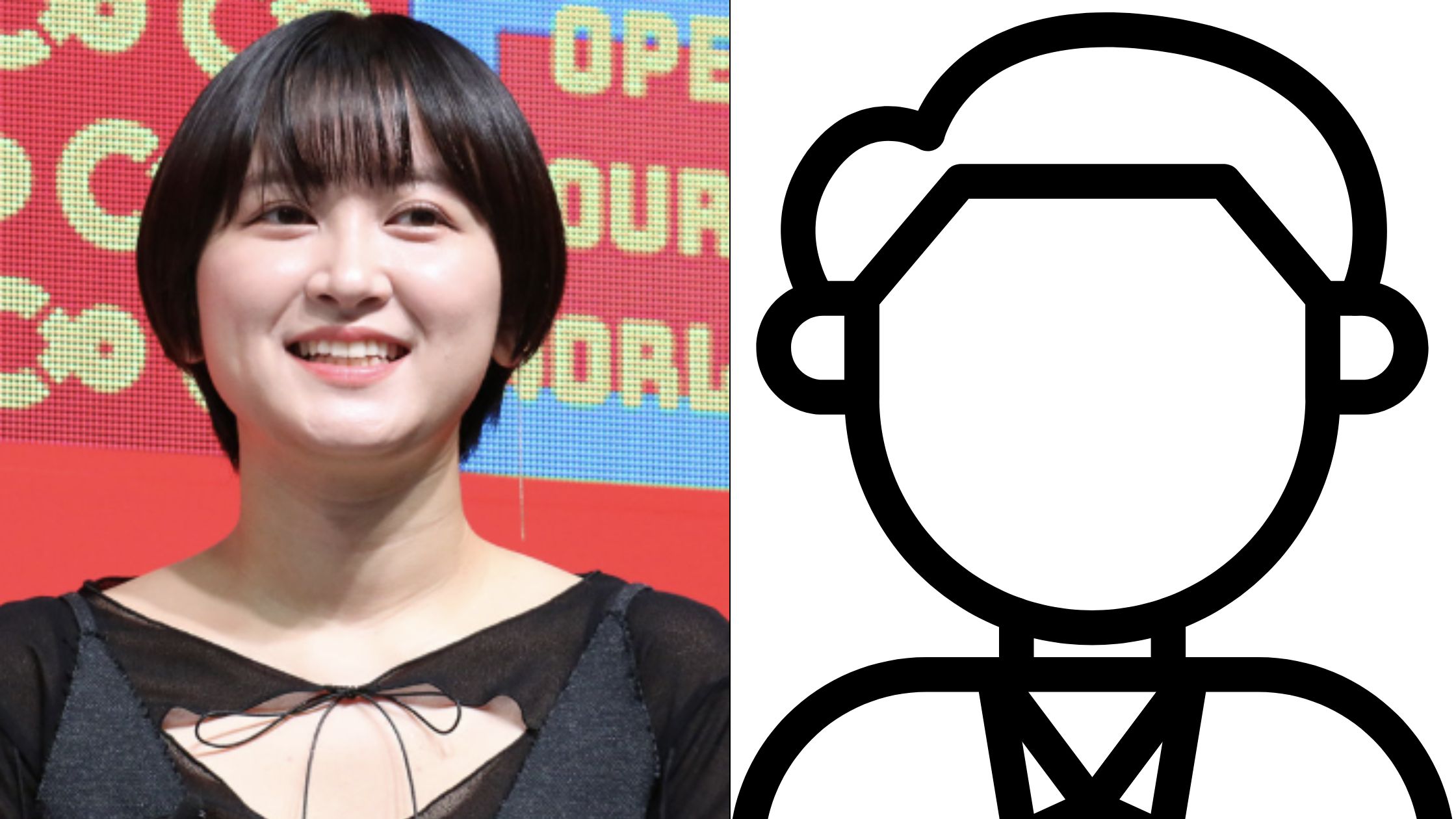 サーヤと一般男性のツーショット画像