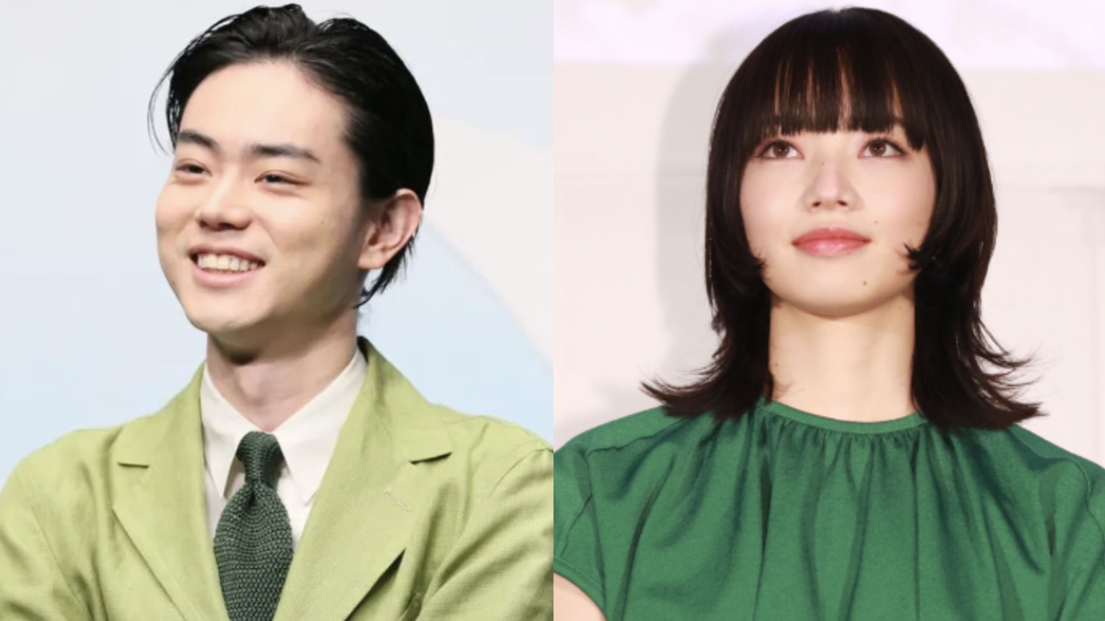 菅田将暉と妻小松菜奈のツーショット画像