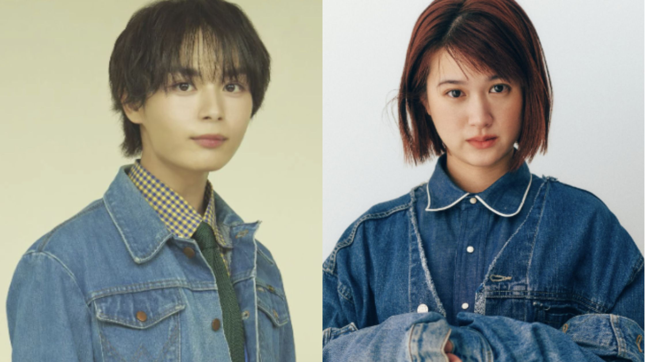 大西流星と小西桜子のツーショット画像