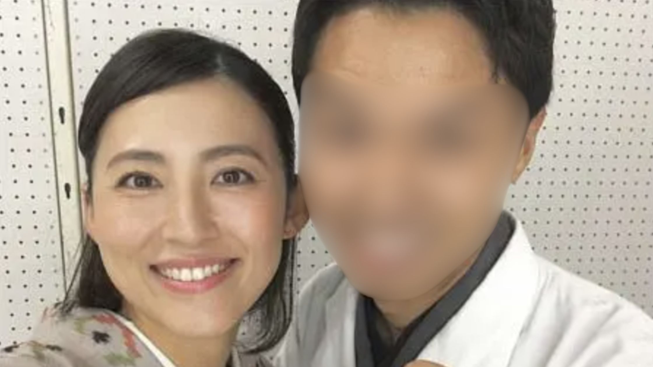 福田彩乃と夫のツーショット画像