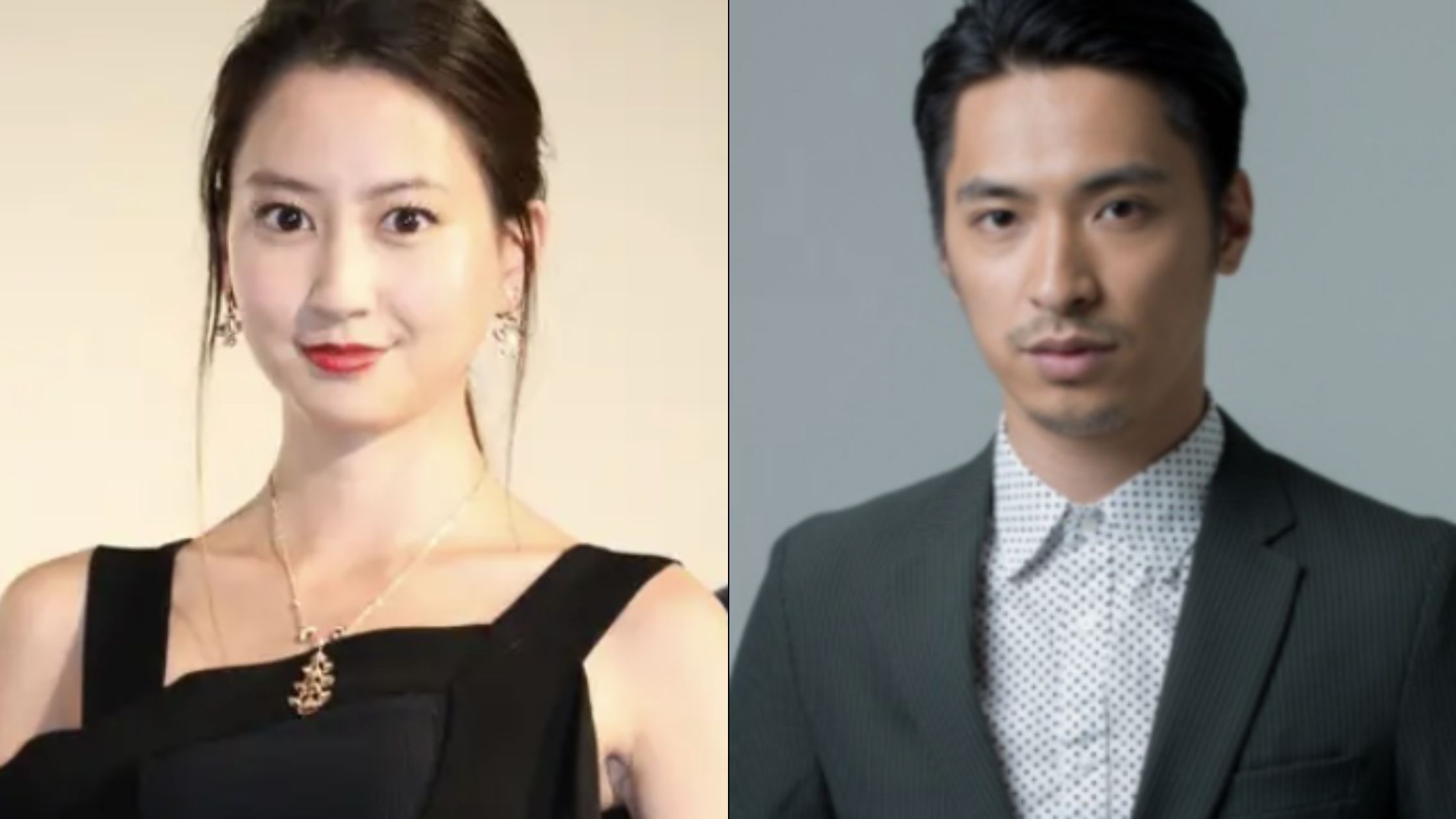 河北麻友子と松本英渡のツーショット画像