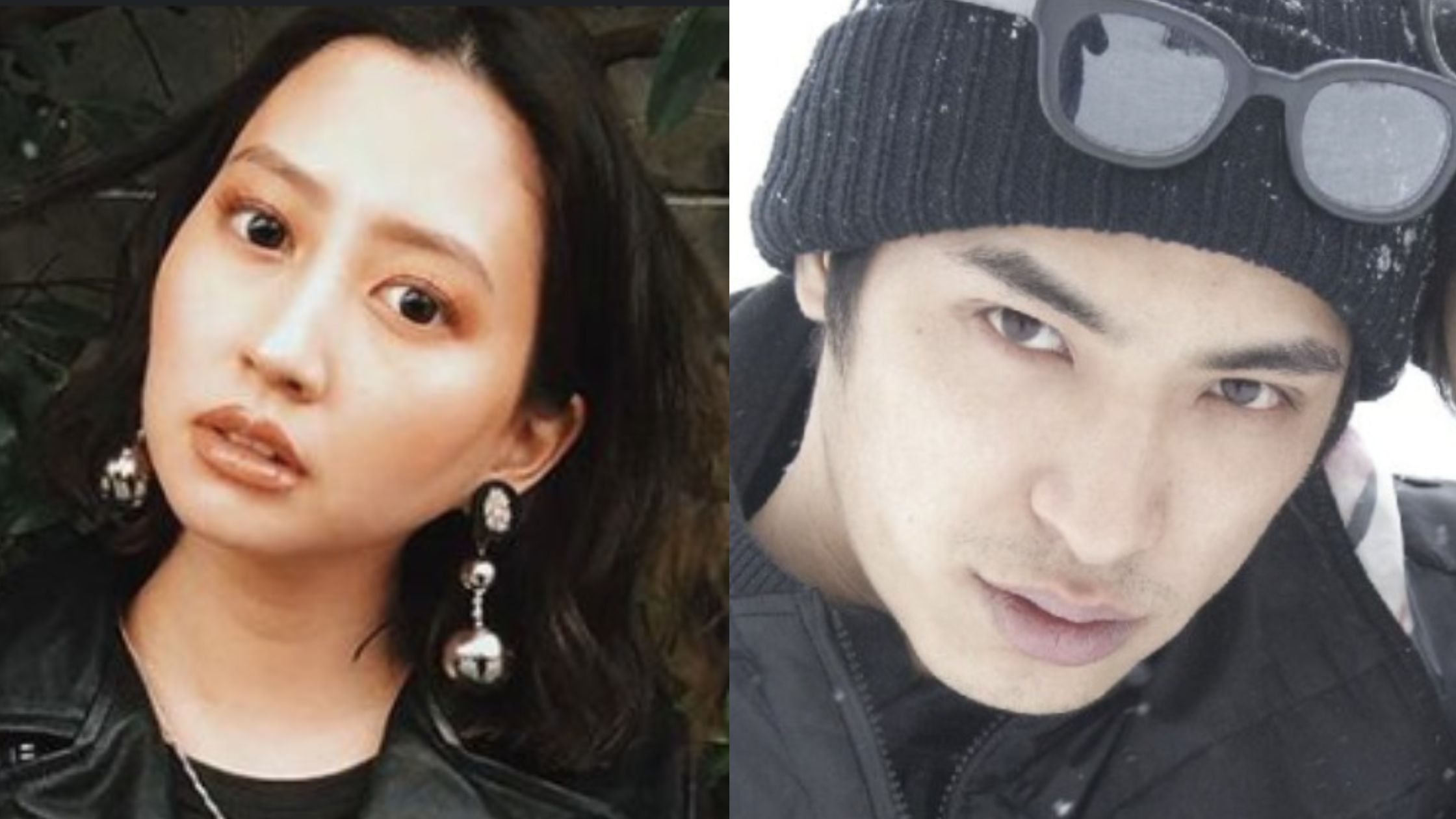 河北麻友子と松本英渡のツーショット画像