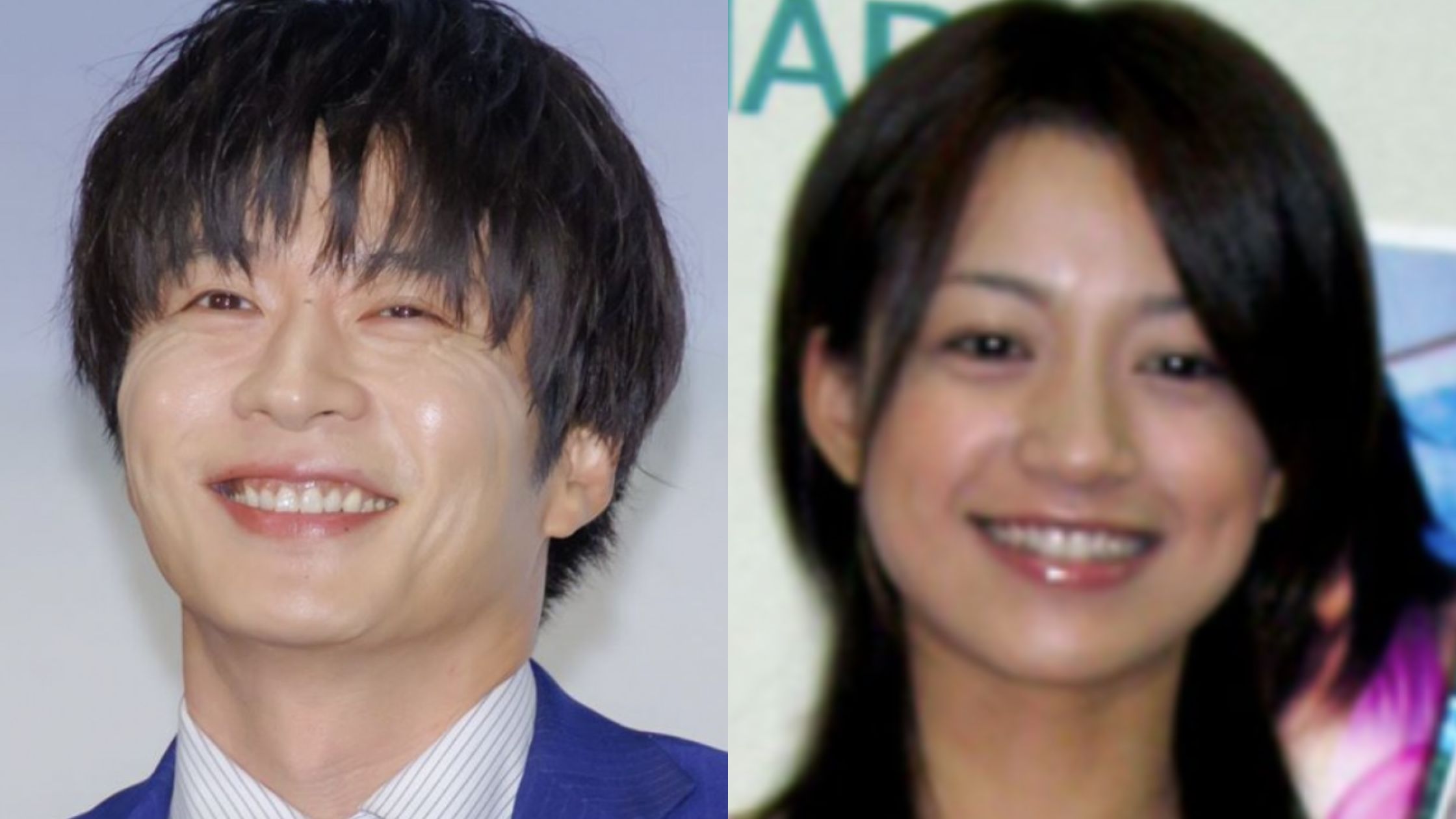 田中圭と妻さくらのツーショット画像