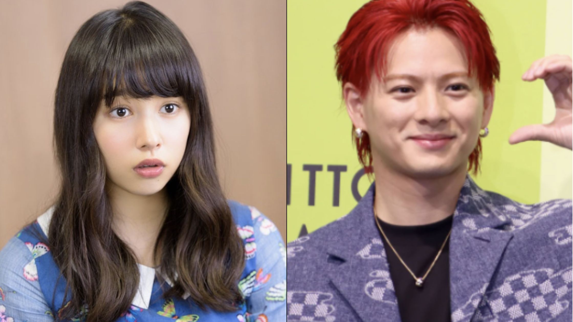 桜井日菜子と平野紫耀のツーショット画像