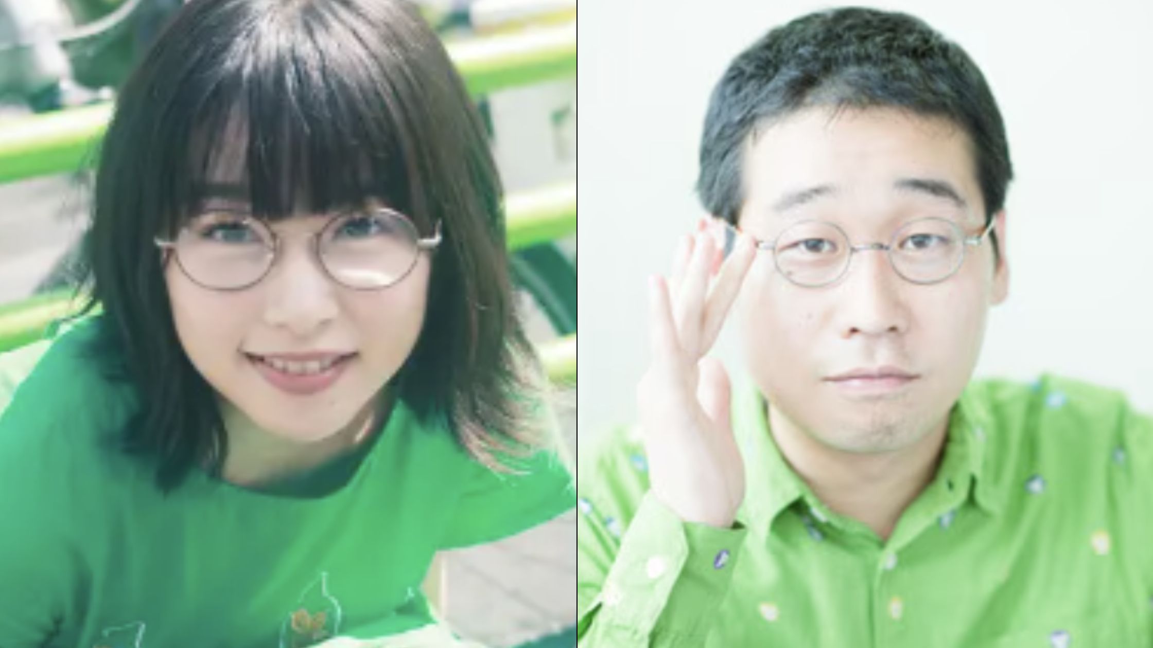 桜井日菜子と前野明哉のツーショット画像