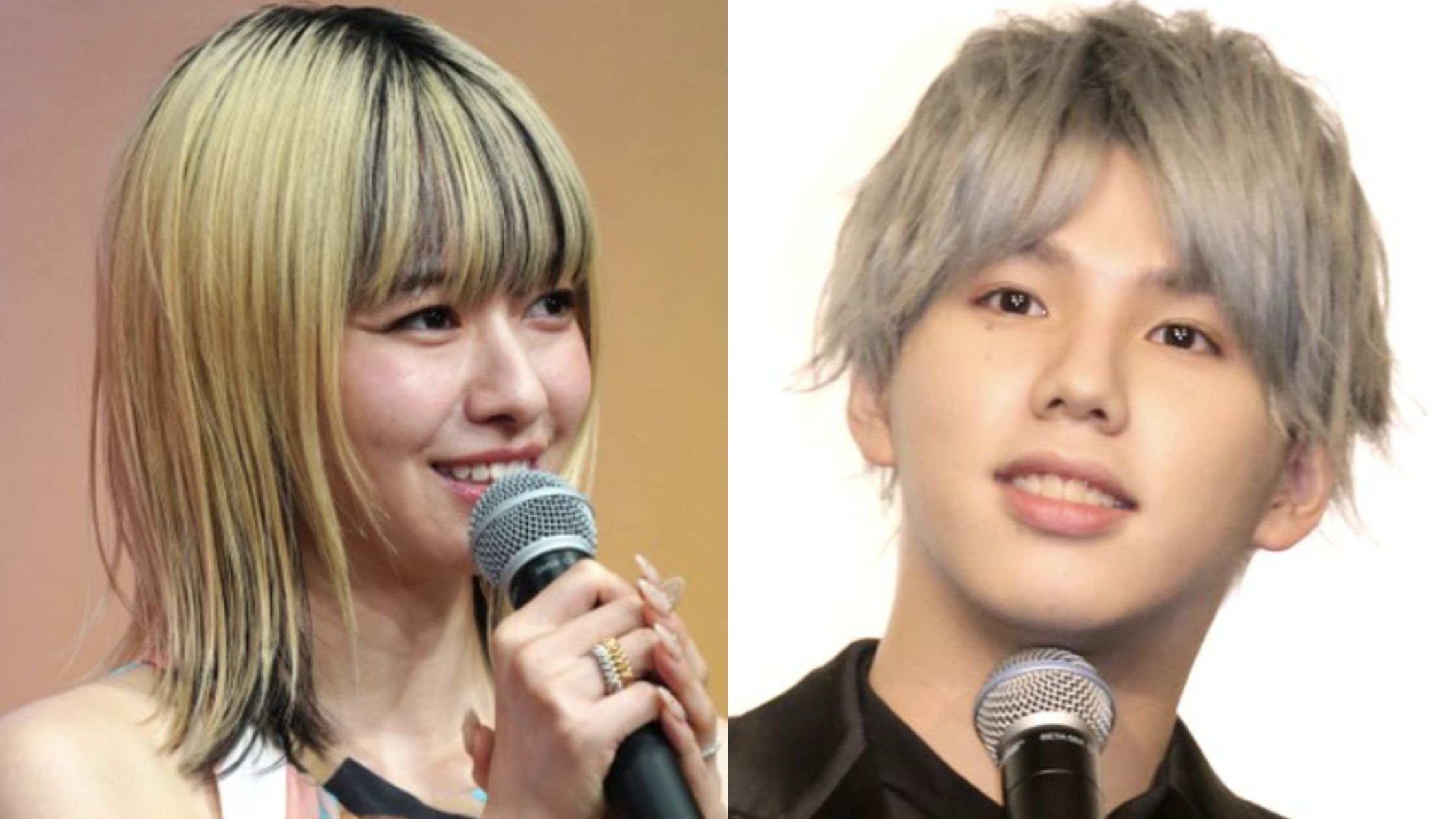 山本舞香とHiroのツーショット画像