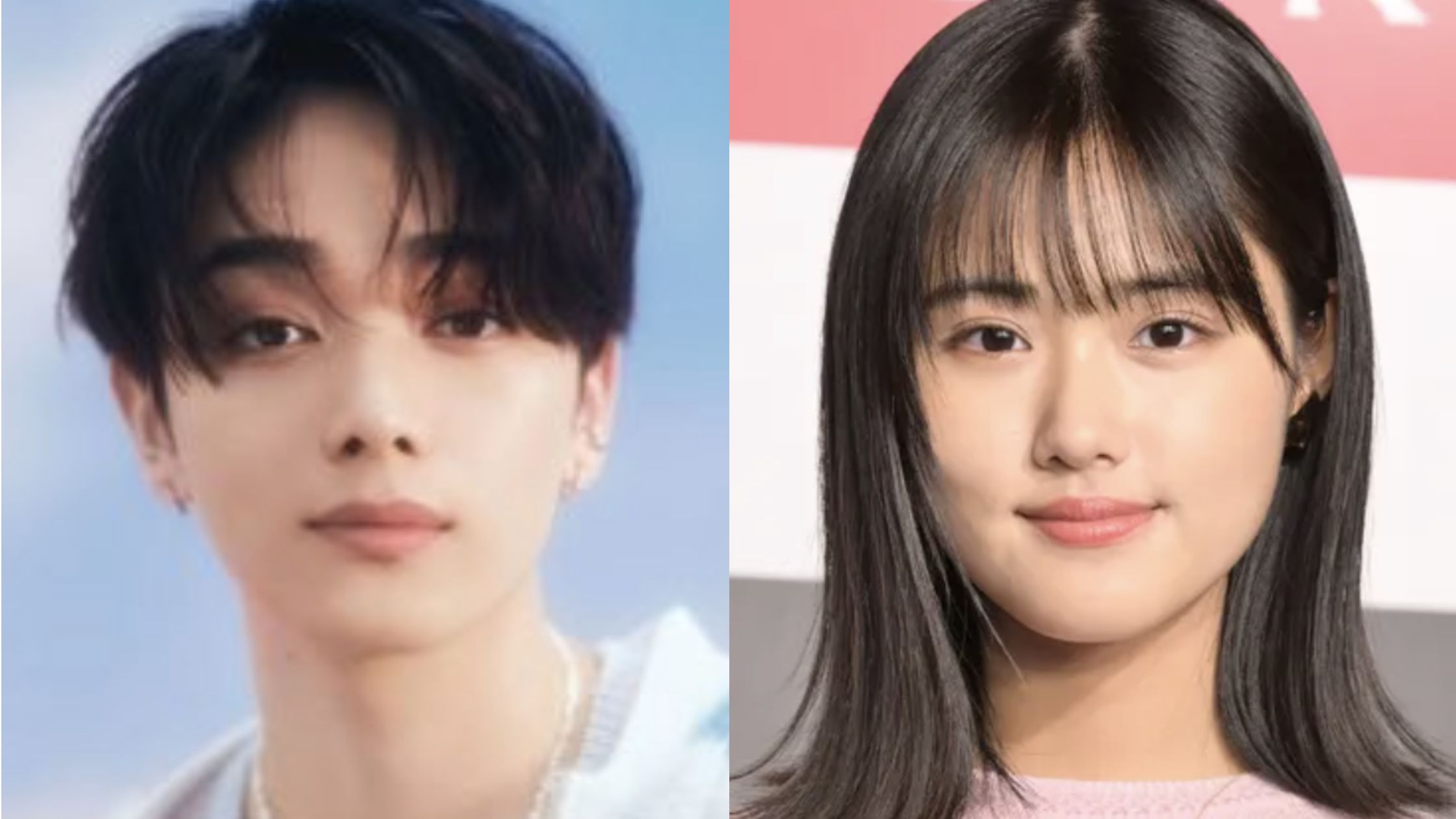 宮世琉弥と原菜乃華のツーショット画像