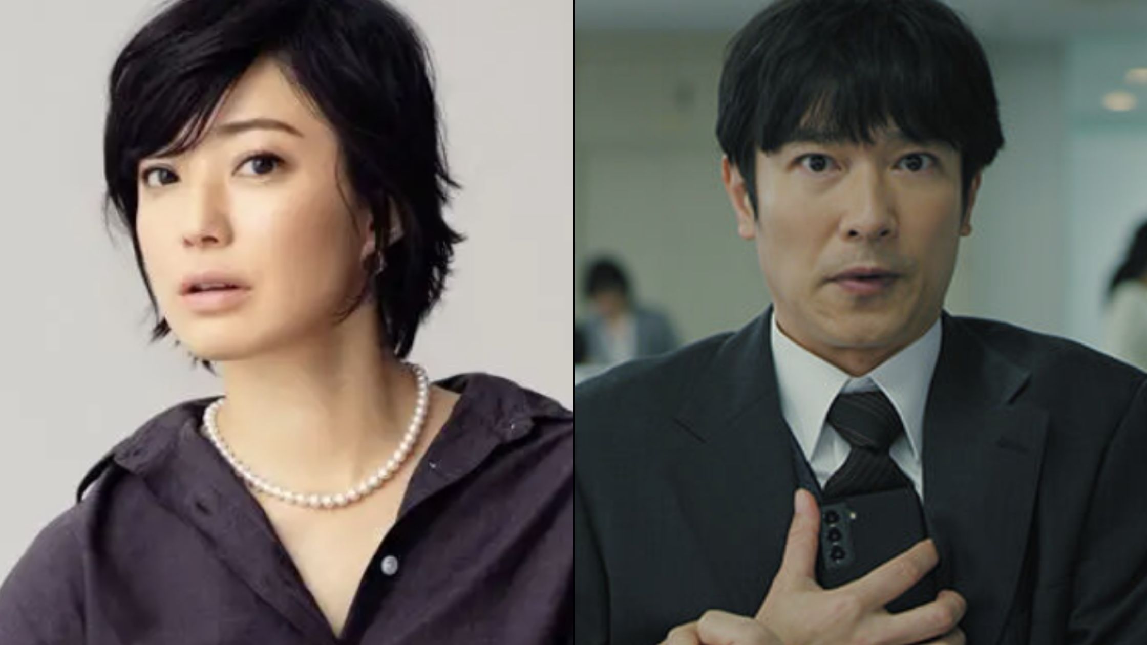 菅野美穂と堺雅人のツーショット画像