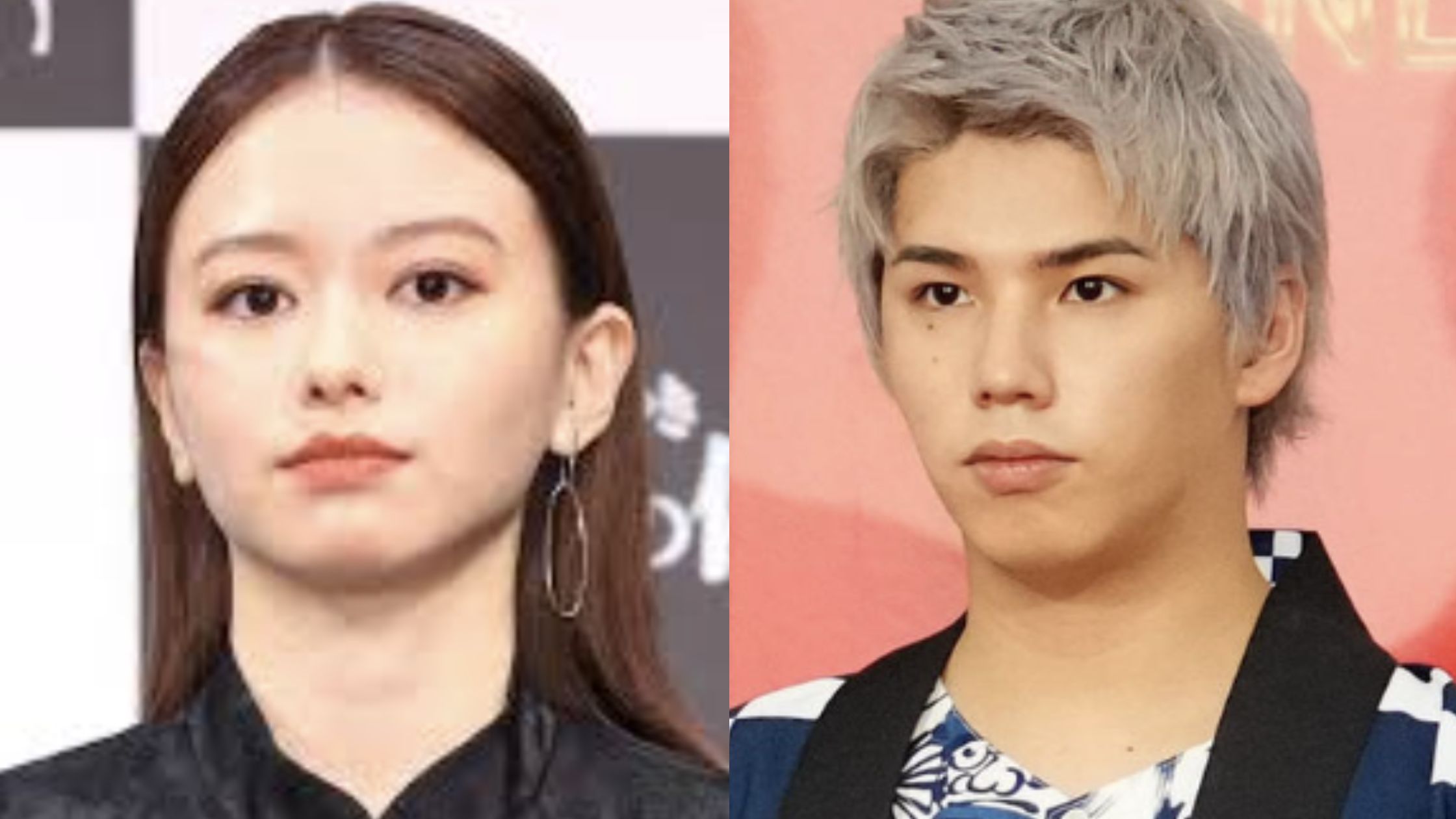 山本舞香とHiroのツーショット画像